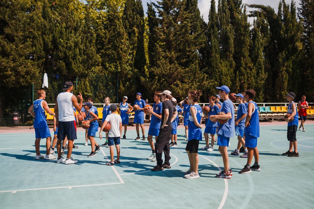Детский баскетбольный лагерь в Орлёнке