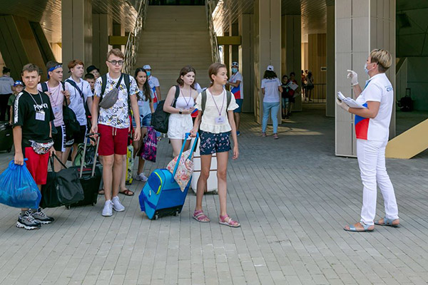 Долгожданная встреча в Орленке