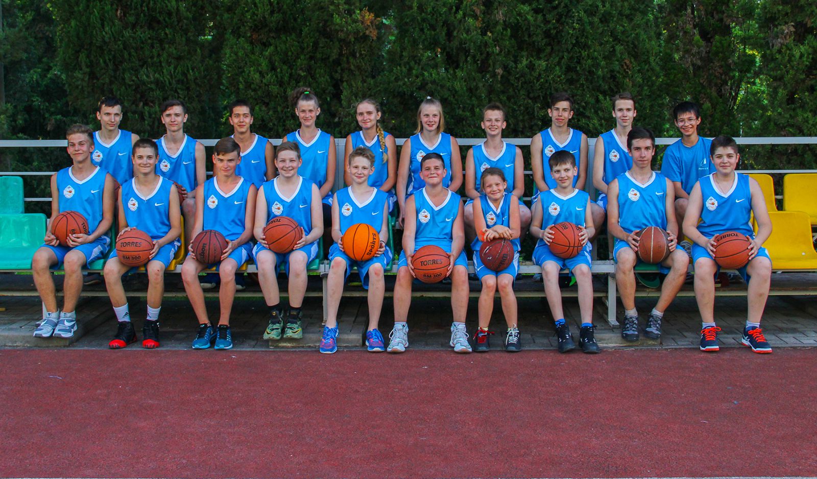 Детский баскетбольный лагерь в Орлёнке